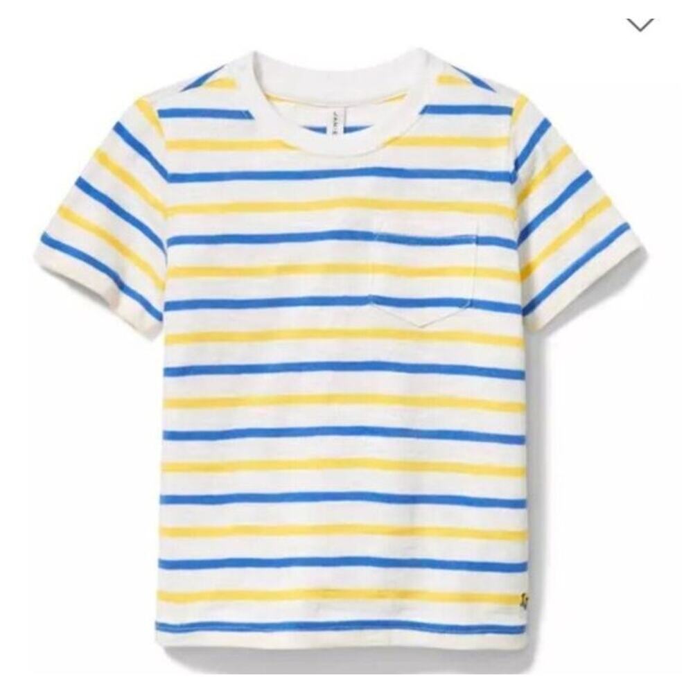 New Janie and jack striped boys tshirt 12-18 months